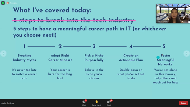A meaningful IT career