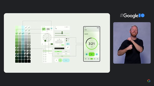 Google I/O Material You